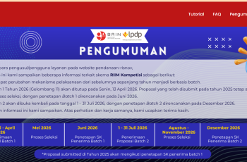 BRIN-LPDP Buka RIIM Kompetisi 2026, Peluang Pendanaan Riset bagi Dosen dan Peneliti